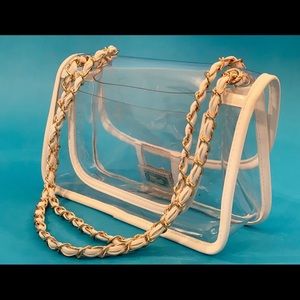 Clear Chained Purse